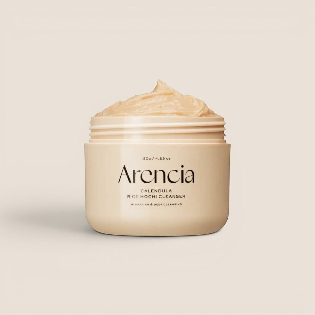 Arencia Rice Mochi Cleanser i Gjenskinn gaveeske