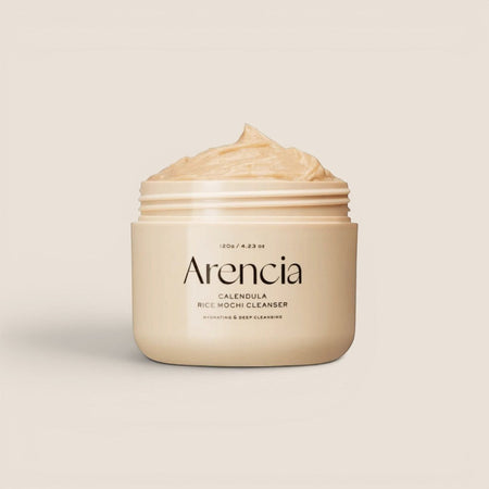 Arencia Rice Mochi Cleanser i Gjenskinn gaveeske