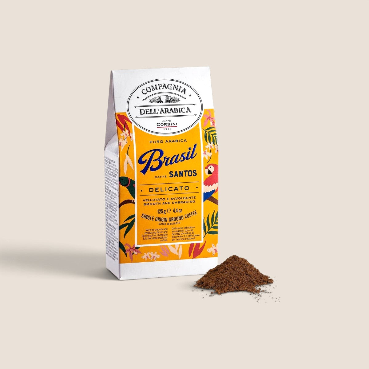 Brasil Santos Arabica filterkaffe i  gaveeske fra gavetil.no