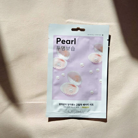 Missha Pearl Airy Fit Sheet Mask i i gaveeske fra gavetil.no